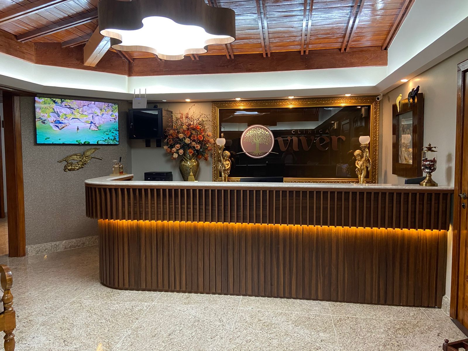 Estrutura da Clínica Viver